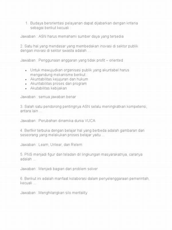 Budaya Berorientasi Pelayanan Dapat Dijabarkan Dengan Kriteria Sebagai Berikut Kecuali