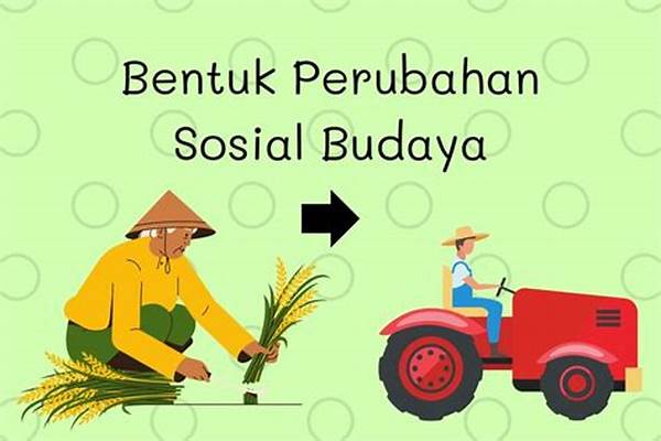 Perubahan Sosial Budaya