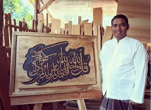 Keren! Ukir Kaligrafi Jepara Dan Kaligrafi China Semarang Resmi Jadi Warisan Budaya Takbenda Indonesia!