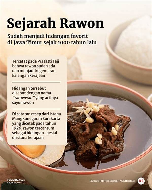 Fakta Mengejutkan! Rawon Awalnya Makanan Rakyat Yang Mendadak Jadi Favorit Bangsawan Jawa!